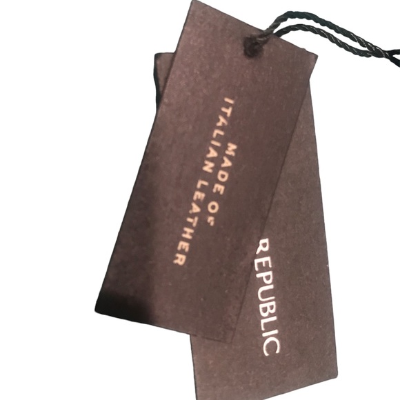 Banana Republic Snake Print NWT Italian Leather wallet - Picture 4 of 9